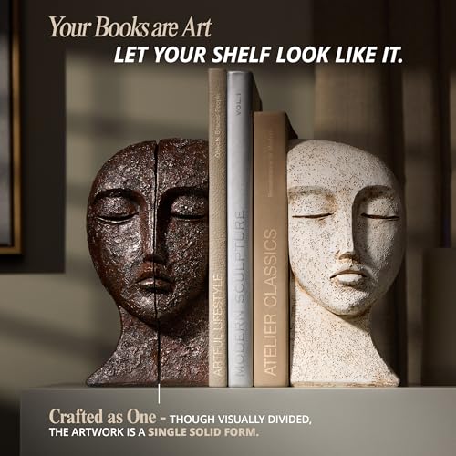 Heavy Duty Book Ends for Shelves - Book Ends for Heavy Books, Book Stopper for Shelves, Bookends for Shelves, Book Ends Un...