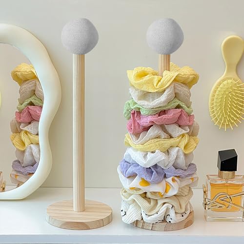 Bracelets Jewelry Display Organizer, 1Pcs Scrunchie Holder Stand for Women Modern Storage Hair Accessories