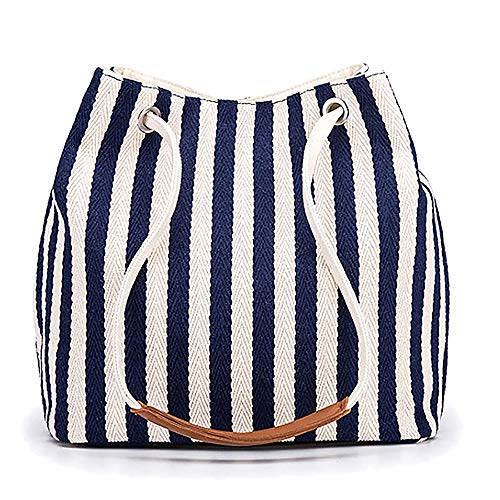 Bydenwely Women's Canvas Tote Bags Small Medium Shoulder Bag Daily Working Handbag for Holiday Travel Pool