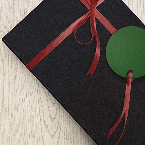 JAM Paper Gift Wrap - Kraft Wrapping Paper - 25 Sq Ft - Black Kraft Paper - Roll Sold Individually