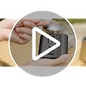 Koonie Portable Mini Waist Fan with LED Display, Personal Cool Clip Belt Fan with 5 Speeds, 11000 RPM Strong Airflow, Unde...