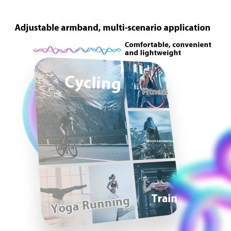 Sports Running Cycling Fitness Outdoor Waterproof Bluetooth Heart Rate Arm Band