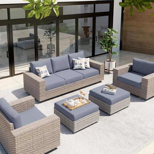 hyha Waterproof Couch Cushion Covers, Stretch Sofa Couch Seat Slipcover for Dog Washable, Non-Slip Waterproof Outdoor Cush...