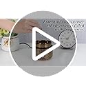 copinpin Electric Wax Melt Warmer 4-in-1 Candle Warmer for Scented Wax Melter Cute Ceramic Fragrance Wax Burner for Home O...