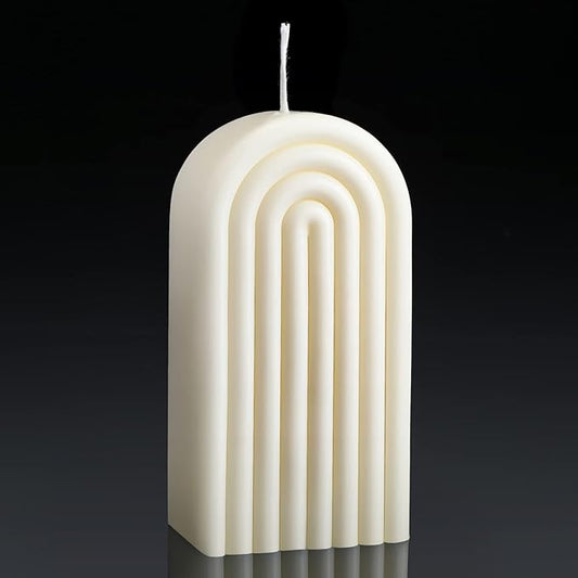 Arch Shaped Candles Geometric Scented Aesthetic Candle Geometric U Shaped Candles Minimalist Candle Aroma Wax Art Decorati...