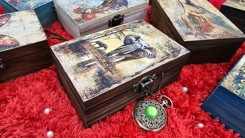 RK Collections Elephant Jewelry Trinket Keepsake Box. Animal Home Decor, Gifts for Horse Lovers Case/Holder. (6.5" Elephant)