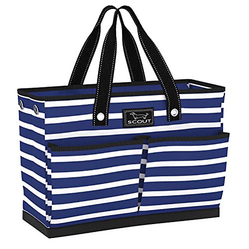 SCOUT Ben Pocket Tote - Multi-Use Tote Bag for, Nurses, Teachers, and Moms, 5 Pockets for Organizing, Breakaway Zipper