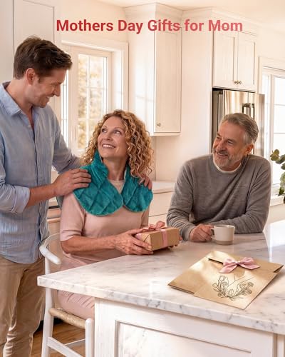 iDOO Graphene-Infused Heating Pad for Neck Shoulders and Back, Mothers Day Gifts for Mom, Birthday Gifts for Women Men Eld...