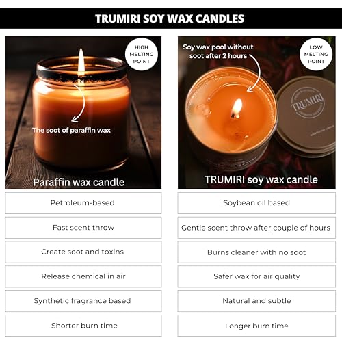 Sage Candle for Cleansing House Negative Energy Smudge Kit - 5oz Soy Wax Natural Clean Organic Non Toxic - Aromatherapy Sp...