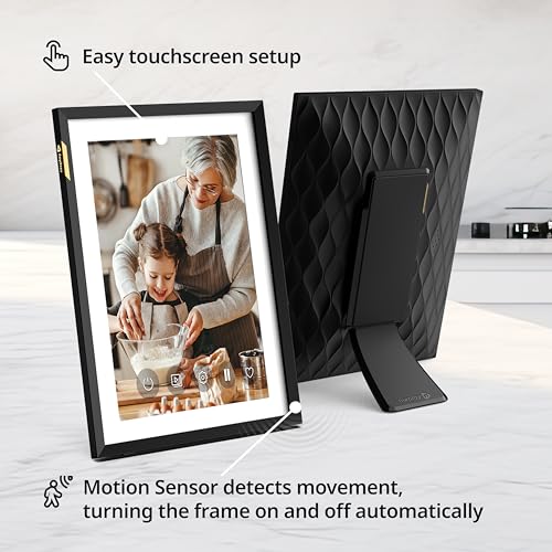 Nixplay Digital Picture Frame | Gift for Mom | HD Touch Screen Display | Perfect Digital Picture Frame for Gifting | Auto-...