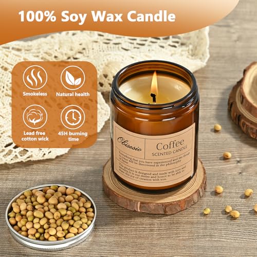 Obisesio Candles for Home Scented, 2 Pack Scented Candles for Stress Relief & Self-Care, Aromatherapy Candle for Men and W...