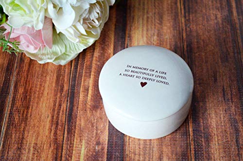 Susabella Sympathy Gift, Bereavement Gift, Memorial Gift - In memory of a life so beautifully lived, a heart so deeply lov...