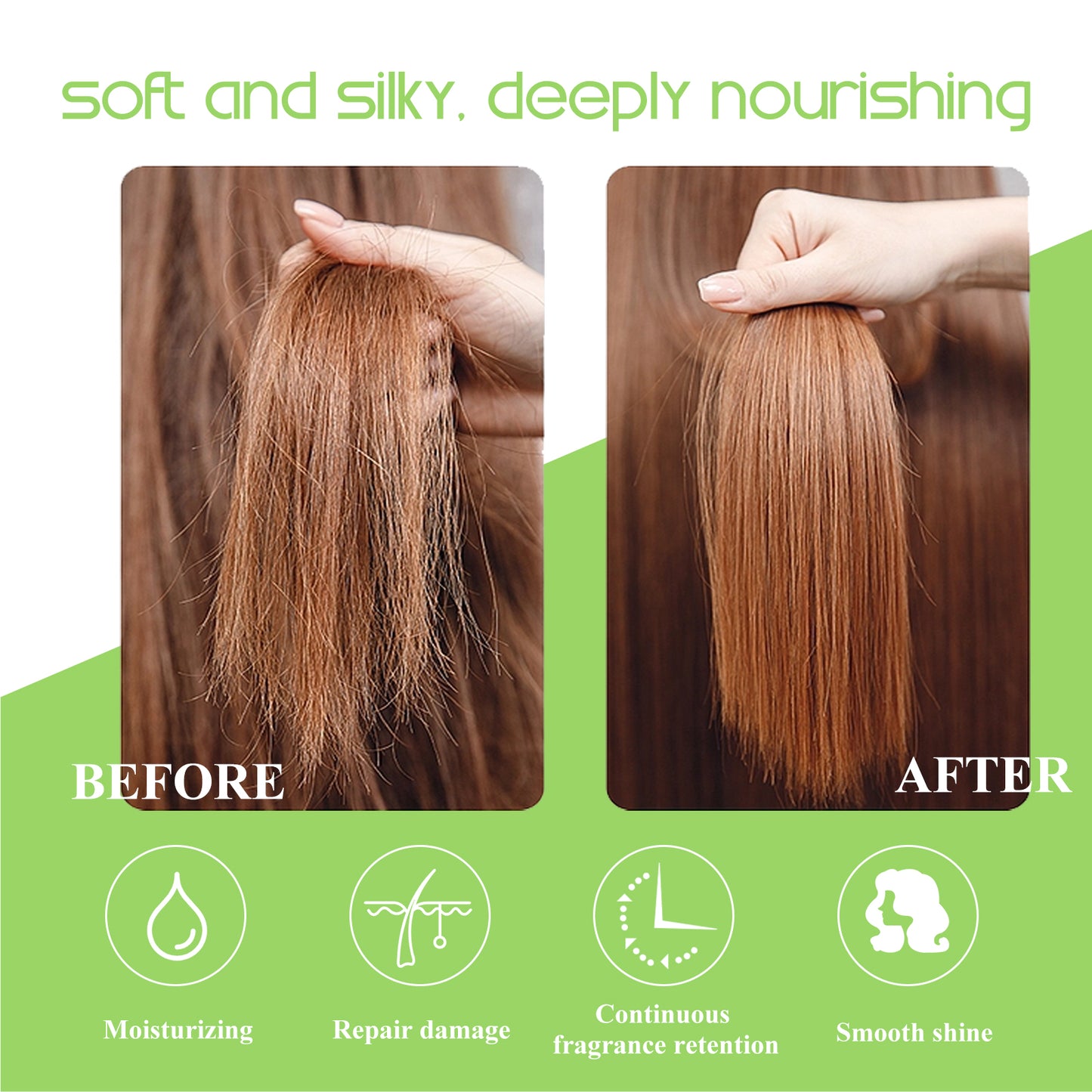 EELHOE Rosemary Essential Oil For Hair Care, Anti-Frizz, Long Lasting, Soft Stay, Repair, Perm And Dye Hair Care