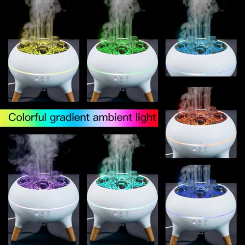 BLOIMP Essential Oil Diffuser 250ML,Jellyfish Diffuser Air Humidifiers Sound Pickup Ultrasonic Aromatherapy Diffuser Remot...