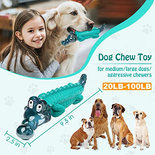 Jeefome Dog Toys for Aggressive Chewers - Tough,Indestructible Dog Chew Toys for Large, Medium,Small Breed to Keep Them Busy