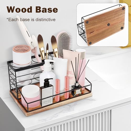 Siyzda Hair Tool Organizer, Movable Hair Dryer Holder, Hair Styling Tools Storage for Vanity, Bath Counter Organizer, Bath...