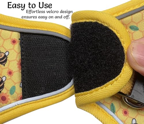 Mihqy Step in Dog Harness and Leash Set, Reflective Adjustable No Pull Dog Harness for Extra-Small/Small Dogs Puppy and Ca...