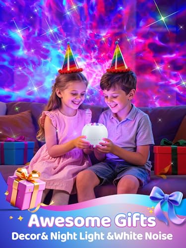 One Fire Galaxy Projector Star Projector Teen Girl Gifts for Boys Gift Ideas Women Gifts Birthday Gifts 360 Effects Northe...