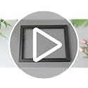 Golden State Art, 11x14 Photo Frame with Mat for Pictures 8x10 and Real Glass (Dark Gold Brown & Bronze Pewter Panel with ...
