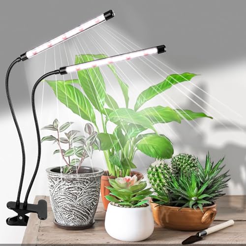 EWPJDK Grow Light 6500K Full Spectrum Plant Grow Lights 84 LED Plant Light with Clip Grow Lamp for Indoor Plants Growing L...