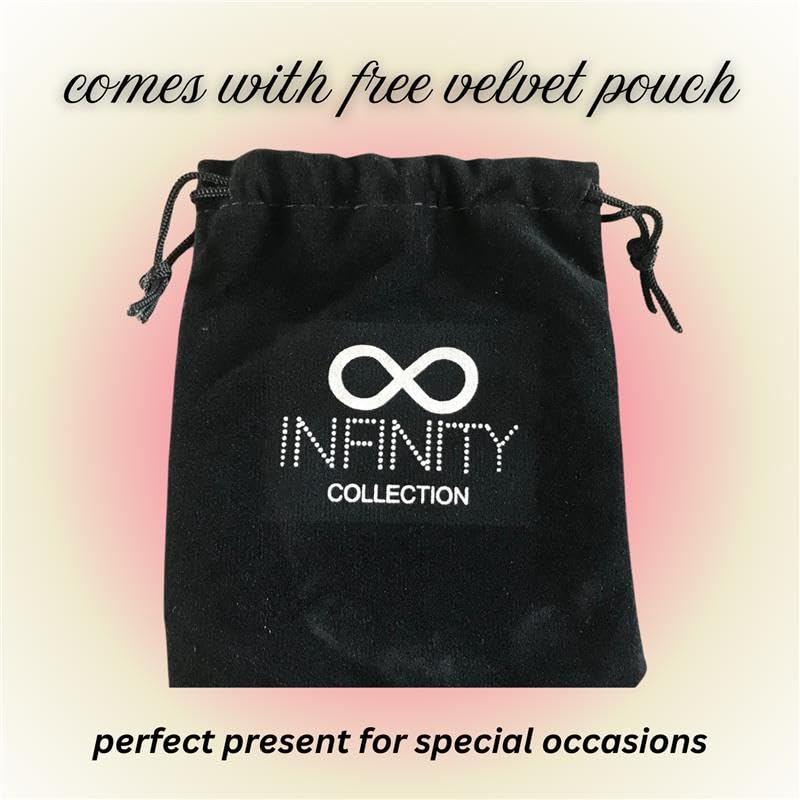 Infinity Collection Big Sister Bracelet – Silver-Tone Heart Charm Jewelry with I Love You More Beads – Adjustable Gift Bra...