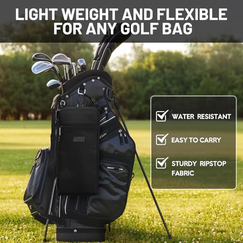 MIER Golf Bag Cooler Insulated Soft Cooler Bag Golf Accessories for Men 9 Cans Portable Beer Cooler Sleeve for Picnic Beac...