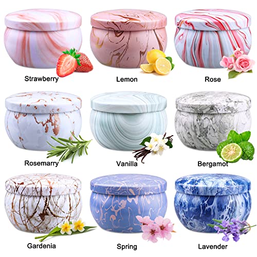 Scented Candles Gifts for Women, 2.5oz Aromatherapy Candles for Home Scented, Long Lasting Soy Wax Candle Sets for Women G...