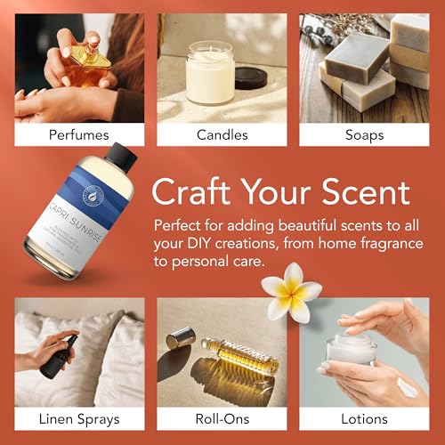 Aroma Country Capri Sunrise Diffuser Oil - Volcano Inspired - Luxury Essential Oils for Diffuser Refill & Air Freshener Ro...