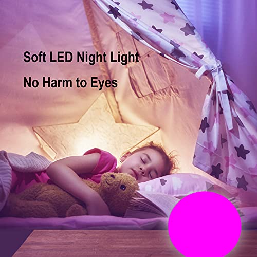 Hathdia 8-Inch LED Ball Light, Multi-Color Rechargeable Night Lights Waterproof Dimmable Mood Lamp with Remote for Home Ga...