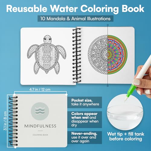 Stress Relief Gifts with Heated Eye Mask, Stress Balls for Adults, Shower Steamers & Adult Coloring Book for sinus relief...