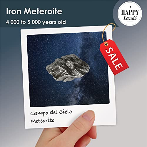 happylandgifts® Shooting Star for him and her with Personalized Certificate | Iron Meteorite for Space and NASA Enthusiast...