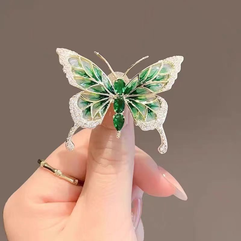 Fashionable Versatile High-end Korean-style Niche Design Premium Accessoryanti-exposure Brooch For Clothing