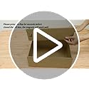 Aimyoo White Collapsible Gift Box with Magnetic Closure Lids 13.8x9x4.3 in, Large Bridesmaid Groomsman Proposal Boxes, Rec...