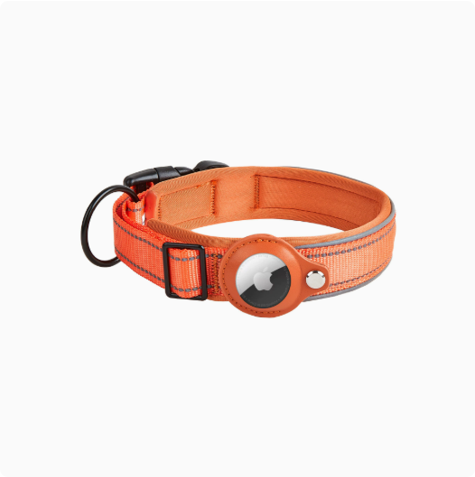 Pet Adjustable Reflective Collar, Non-neck-binding Nylon Collar, Medium