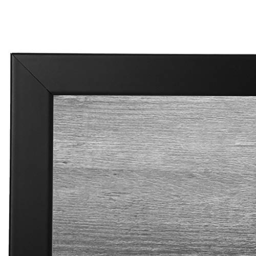 Americanflat 16x20 Picture Frame with Polished Plexiglass - Black Picture Frame - Wide Photo Frames Made of Engineered Woo...