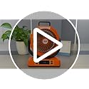 Sireck Camping Fan Rechargeable Portable Fan 12-Inch, 40000mAh Battery Powered Fan with LED Light, Digital Display, Timer,...