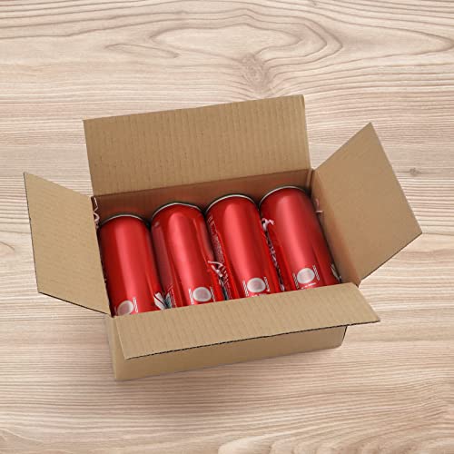 CRUGLA 9x6x4 Shipping Boxes for Small Business, Cardboard Corrugated Mailing Packaging Box, 25 Packs