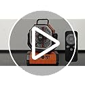 ADUST Camping Fan - 20000mAh Battery Powered Fan Battery Operated Rechargeable Portable Outdoor Tent Fans with Hanging Hoo...