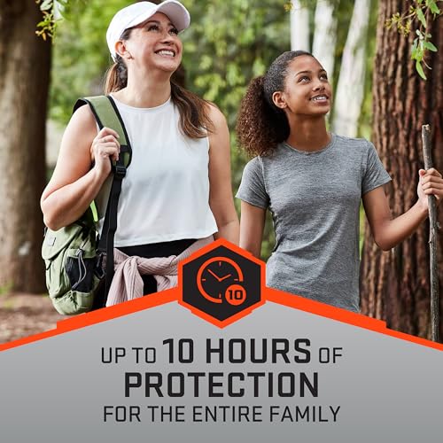 Repel 100 Insect Repellent, 4 Ounces, With DEET, 10-Hour Protection Long-Lasting Insect Repellent Pump Spray Repels Mosqui...