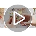 Renmxj 8 Pcs Refrigerator Magnets - Cute Mini Ceramic Vase Fridge Magnets with Artificial Flowers, Funny Tiny Vase Magnet ...