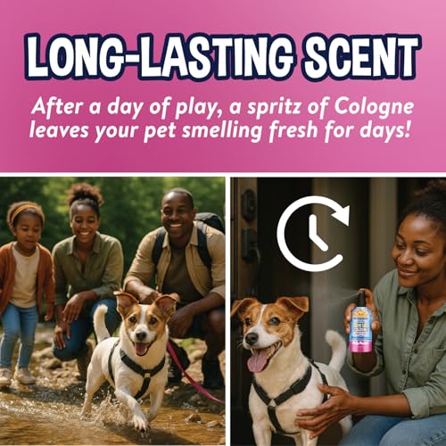 Bodhi Dog Premium Dog Cologne - Deodorizing Dog Perfume & Conditioner for Dogs & Cats - Natural Long Lasting Spray - Keeps...