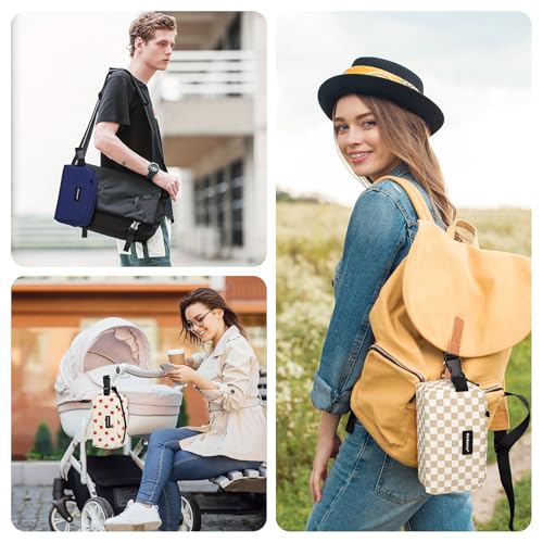 Cerbonny Small Cooler Bag Freezable Lunch Bag for Work School Travel,Small Lunch Bag,insulated snack bag For Adults/Kids,M...