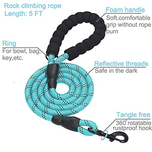 haapaw Martingale Dog Collar with Quick Release Buckle Reflective Dog Training Collars for Small Medium Large Dogs