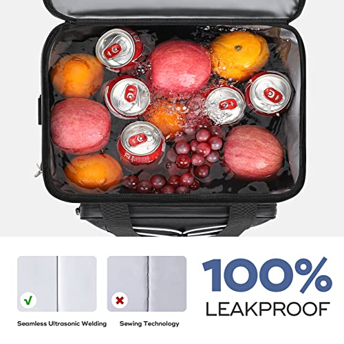 RealCool Soft Cooler Bag 35/45Can, Collapsible Cooler Insulated Leak Proof, Large Lunch Box for Men Women, Soft-Sided Cool...