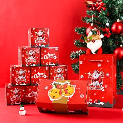 Ywmsfl Reusable Holiday Gift Packaging Box with Popup Feature Paper Craft Party Decoration Presentation Accessory Wrap