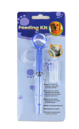 Double Water Medicine Calcium Tablet Feeding Medicine Stick Dog Feeder