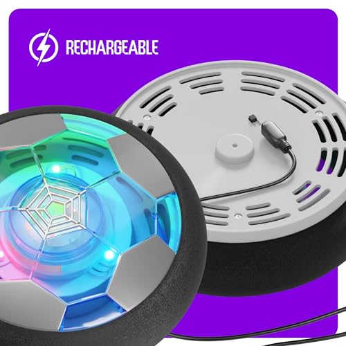 Ninja Blast Hover Soccer Light-Up Ball, Birthday Gift for Boys, Indoor Toy Games, Kids Gifts for Age 5, 6, 7, 8, 9, 10, 1...