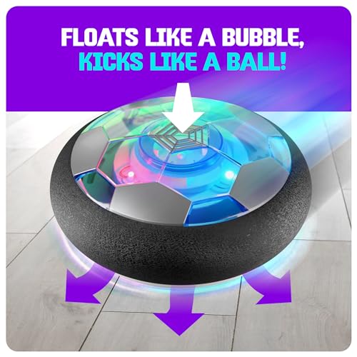 Ninja Blast Hover Soccer Light-Up Ball, Birthday Gift for Boys, Indoor Toy Games, Kids Gifts for Age 5, 6, 7, 8, 9, 10, 1...