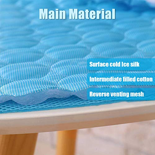 MeiLiMiYu 2026 Upgraded Washable Dog Cooling Mat Ice Silk Cooling Mat for Dogs Pet Self Cooling Pad Blanket Dog Cooling Pa...