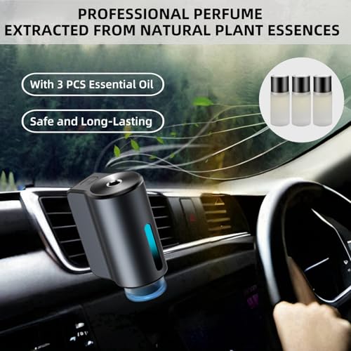 Car Air Freshener Diffuser, Smart Car Air Freshener, Car Diffuser Air Freshener with Three Adjustable Modes, Aromatizante ...